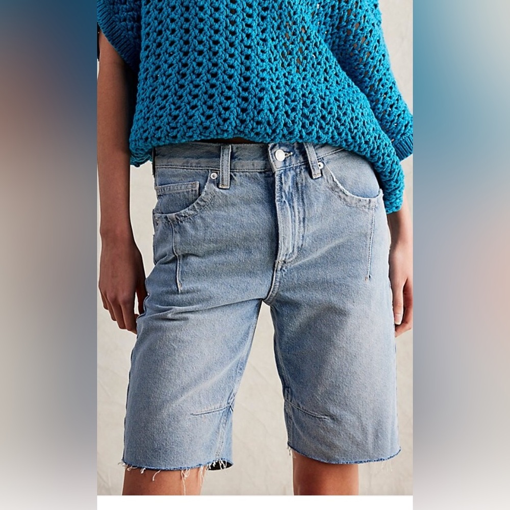 Free people We The Free Ghost Town Long Shorts. NWT. Cheyenne